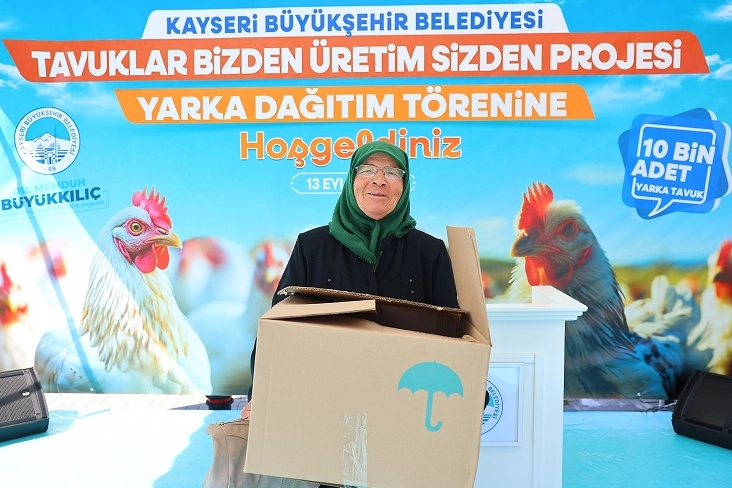 Kadın üreticilerden Başkan Büyükkılıç’a teşekkür