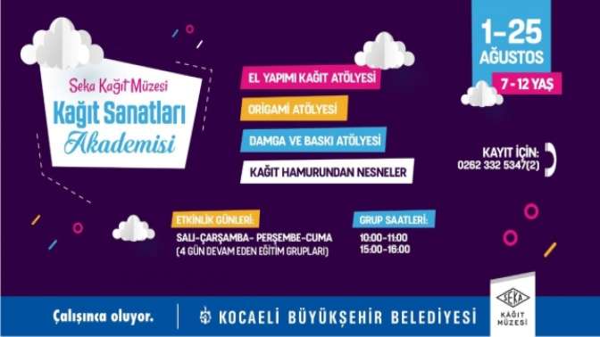 Kağıt Sanatları Akademisi başlıyor