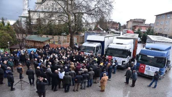 Kartepe’den Halep’e Şefkat Eli