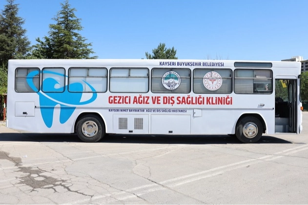 Kayseri Büyükşehir'den gezici ağız sağlığı hizmeti