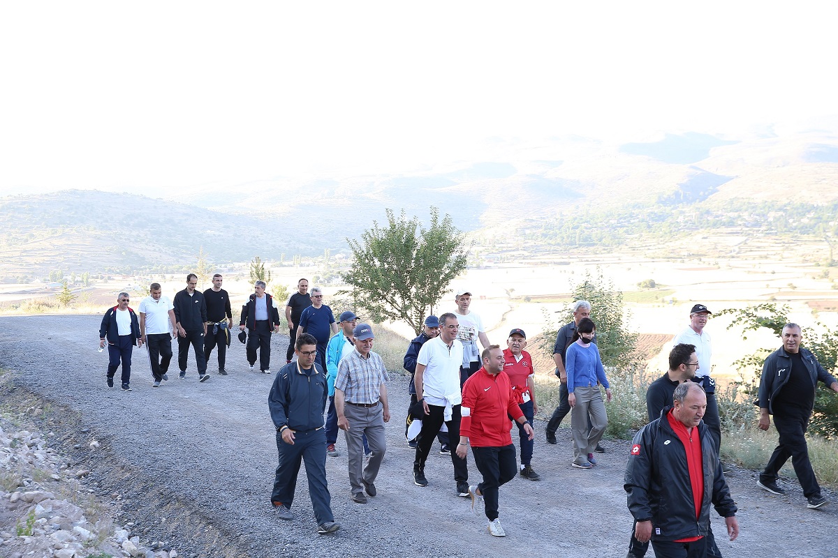 Kayseri’de sağlıklı yaşam yürüyüşü