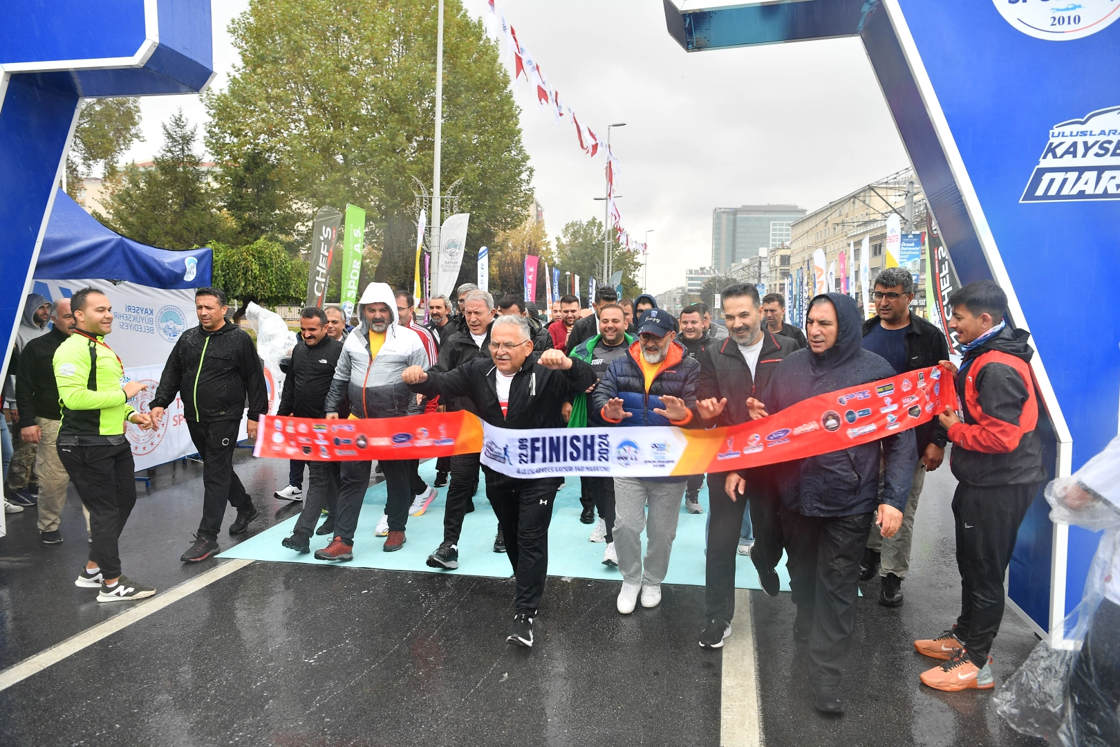 Kayseri'de yarı maraton coşkusu