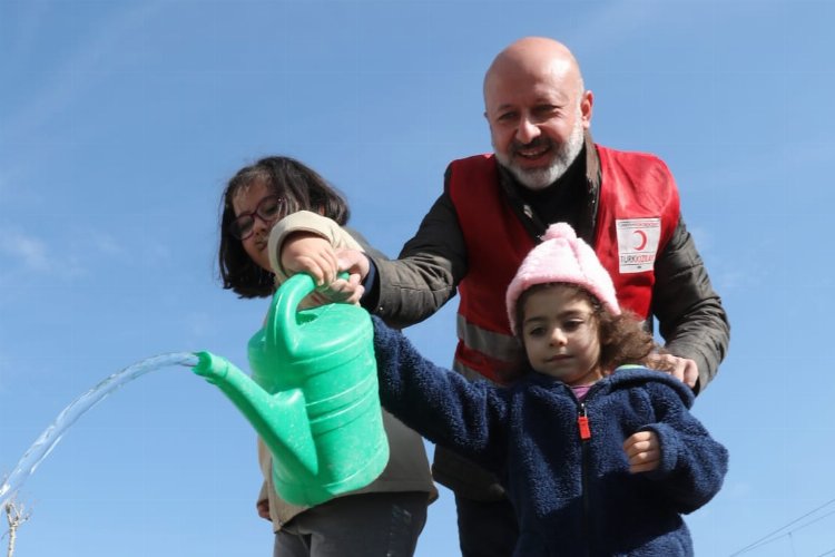 Kayseri Kocasinan'da ağaç şenliği