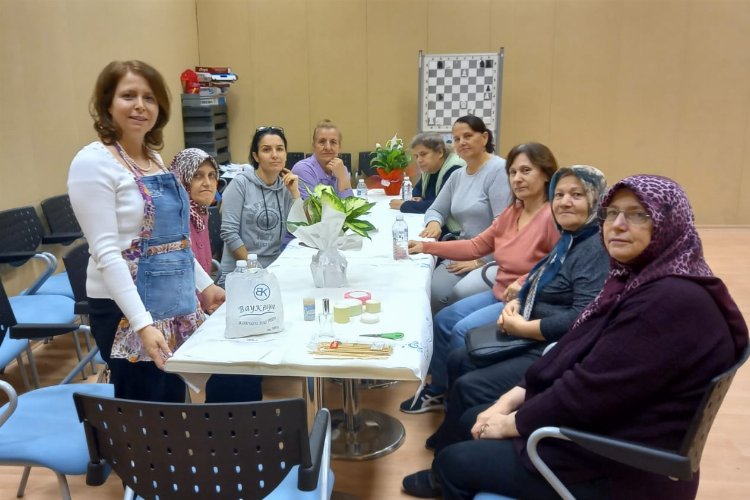 Keşan'da el sanatları kursu yoğun ilgi