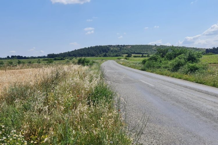 Keşan'da 'Gelecek'ten buğday yangınına karşı çağrı