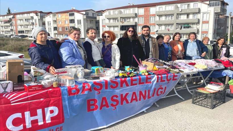 Kocaeli Başiskele CHP Kadın Kollarından SMA Hastası Kuzey Arel İçin Kermes