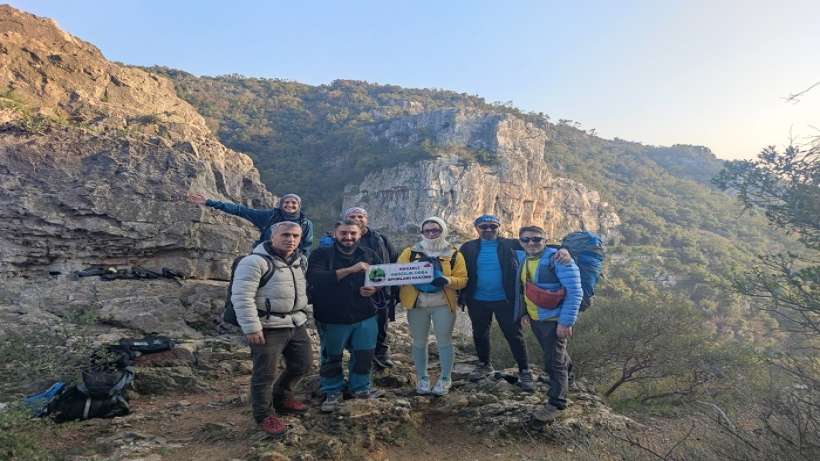 Kocaeli Dağcılık Kulübü, Ballıkayalar’da Tırmanışı etkinliği düzenledi