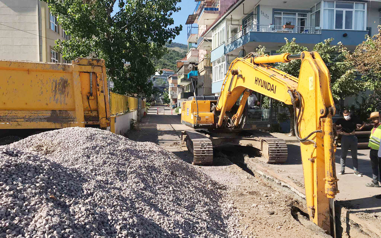 Kocaeli’de Gölcük ve Karamürsel’e altyapı çalışması