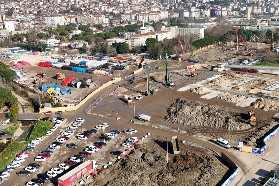 Kocaeli'de Körfezray Metro projesi hızla ilerliyor