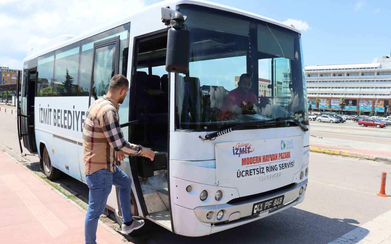 Kocaeli İzmit’te Kurban Pazarı ring seferi başladı