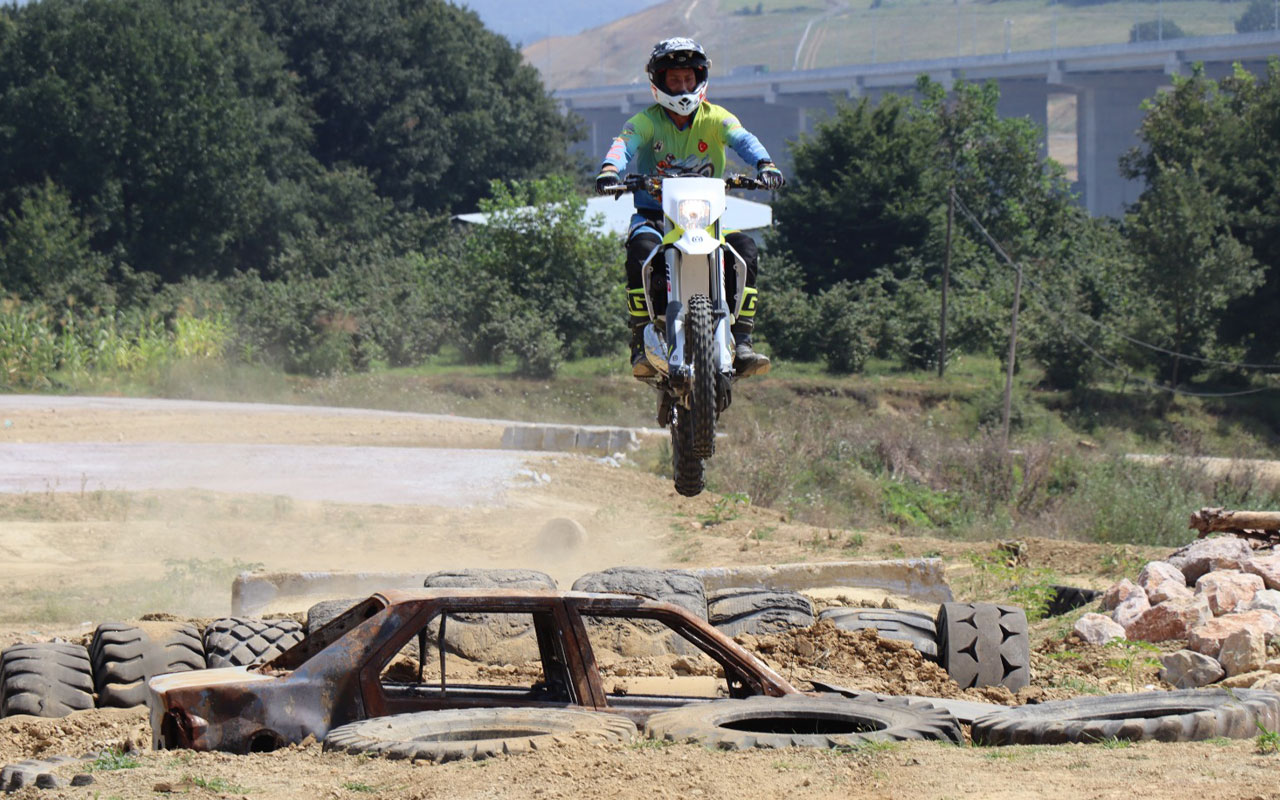 Kocaeli İzmit’te Motocross Parkuru’nda antrenman turları başladı