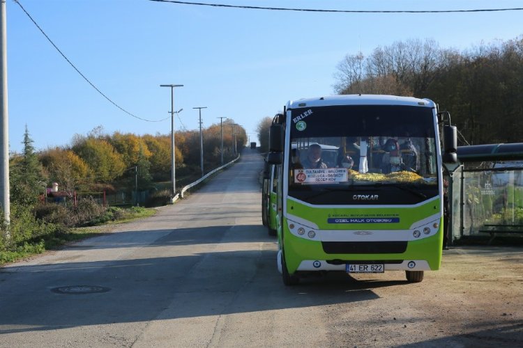 Kocaeli'nin köylerine ulaşım kolaylığı 