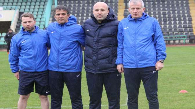 Kocaelispor sıkı çalışıyor