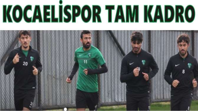 Kocaelispor tam kadro