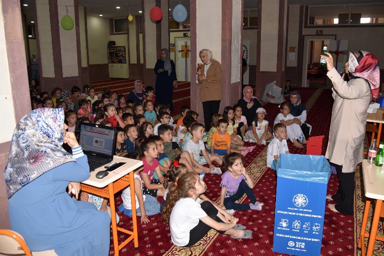 Konya Selçuklu'daki camilerde 'sıfır atık' eğitimi