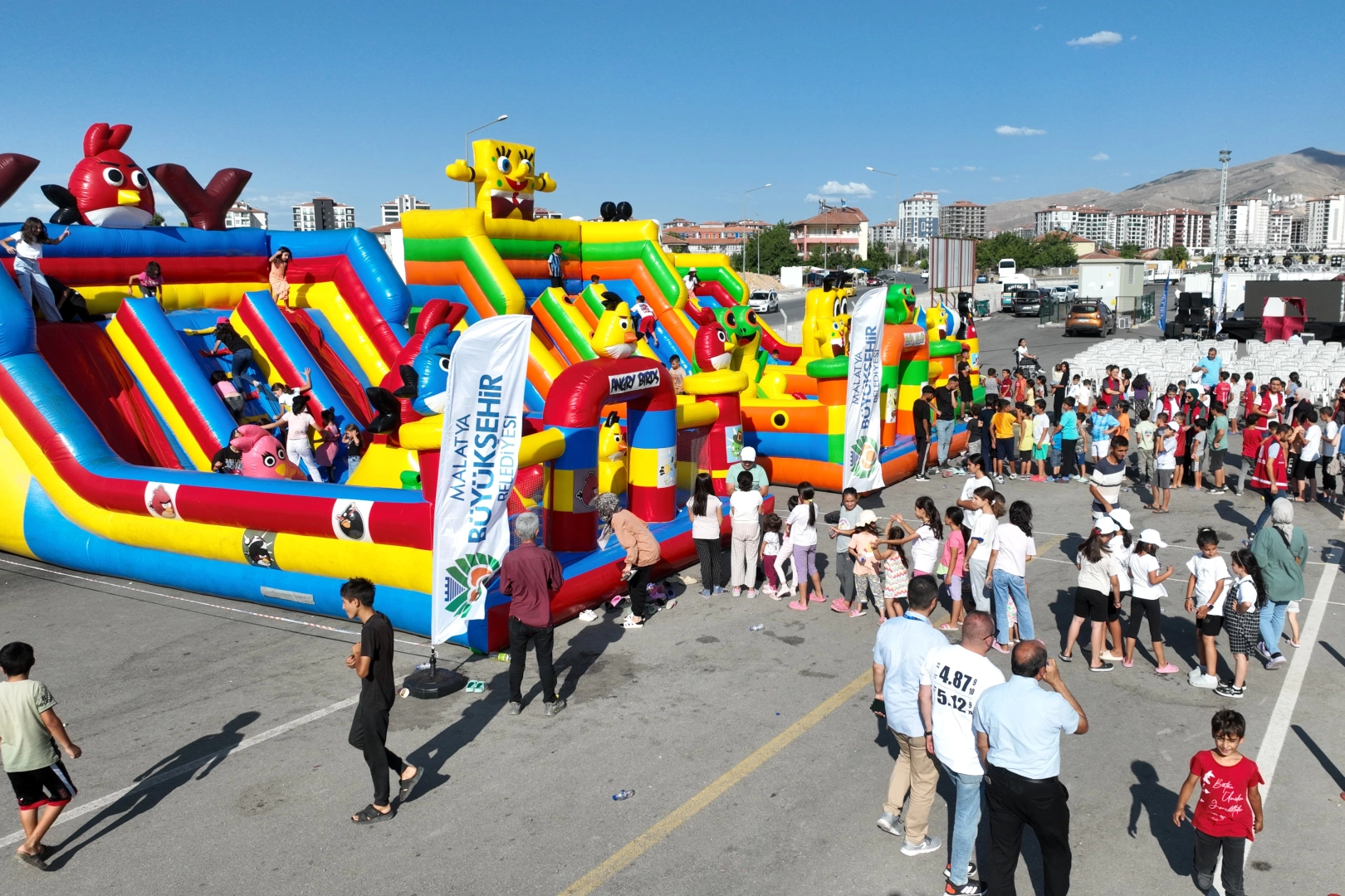 Malatya'da Konteyner Kent'te festival coşkusu