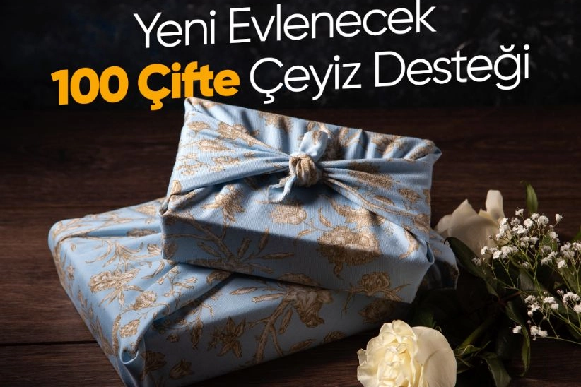 Malatya'da yeni evlenecek 100 çifte çeyiz desteği