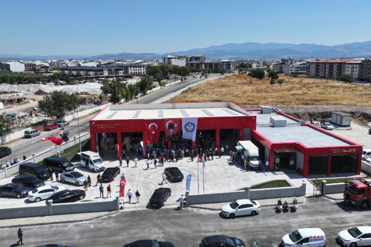 Manisa'da Akhisar İtfaiye Amirliği faaliyette