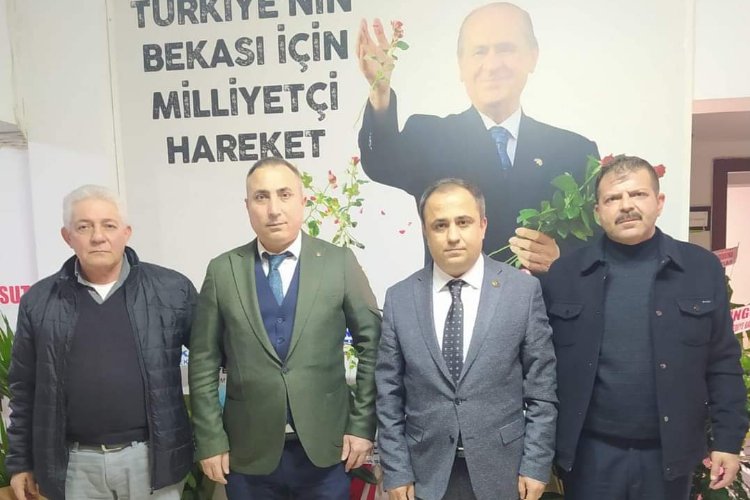 MHP’li Adem Gürz'den 'hayırlı olsun' ziyareti