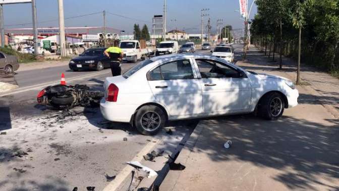 Motordan fırladı, hayatını kaybetti