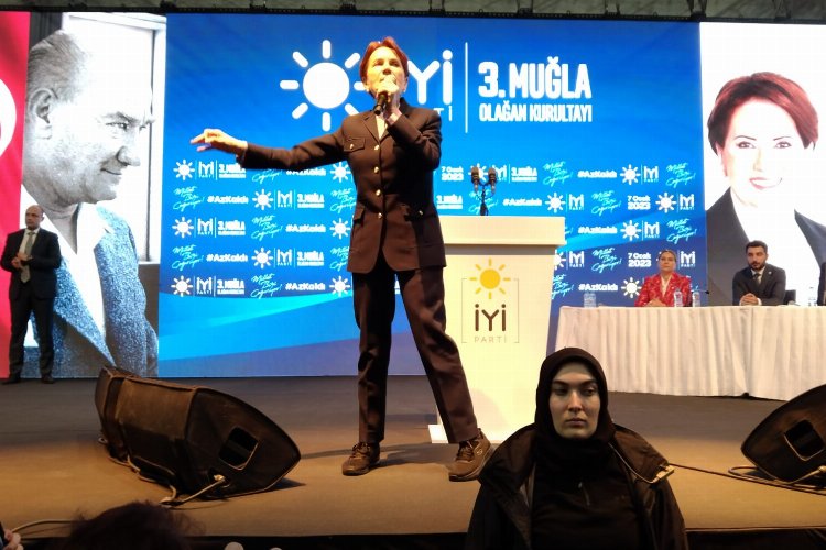 Muğla'da 'Başbakan Akşener' karşılaması