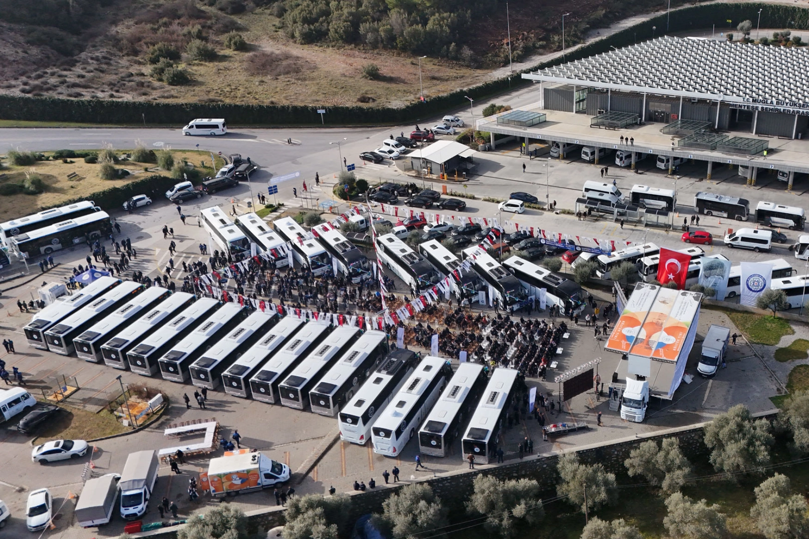 Muğla'nın araç filosunu gençleşiyor... 35 yeni otobüs daha hizmette