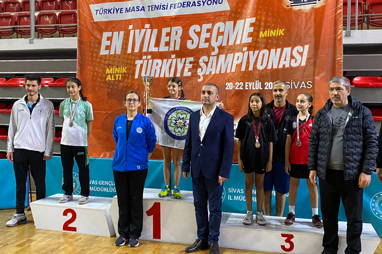 Muğlalı sporcu masa tenisinde Türkiye Şampiyonu oldu