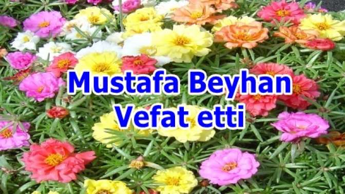 Mustafa Beyhan Vefat etti