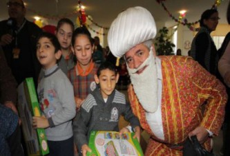 Nasreddin Hoca, çocukları sevindirdi