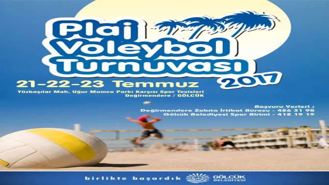 Plaj Voleybol Turnuvası Kayıtları Başladı