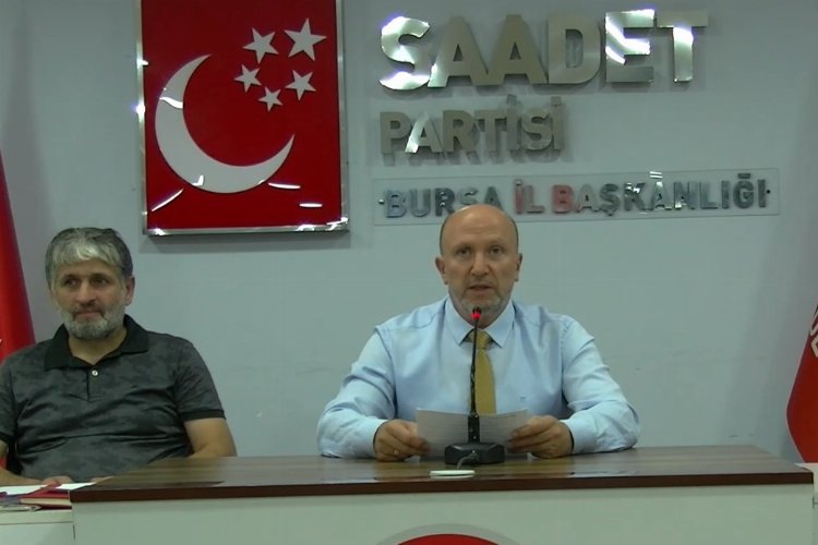 Saadet Partisi Bursa'dan BESAŞ zammına tepki