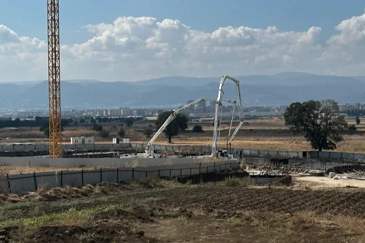 Sağlıkçılar Nefes Doğanköy Projesi'nde beton atma töreni gerçekleşti