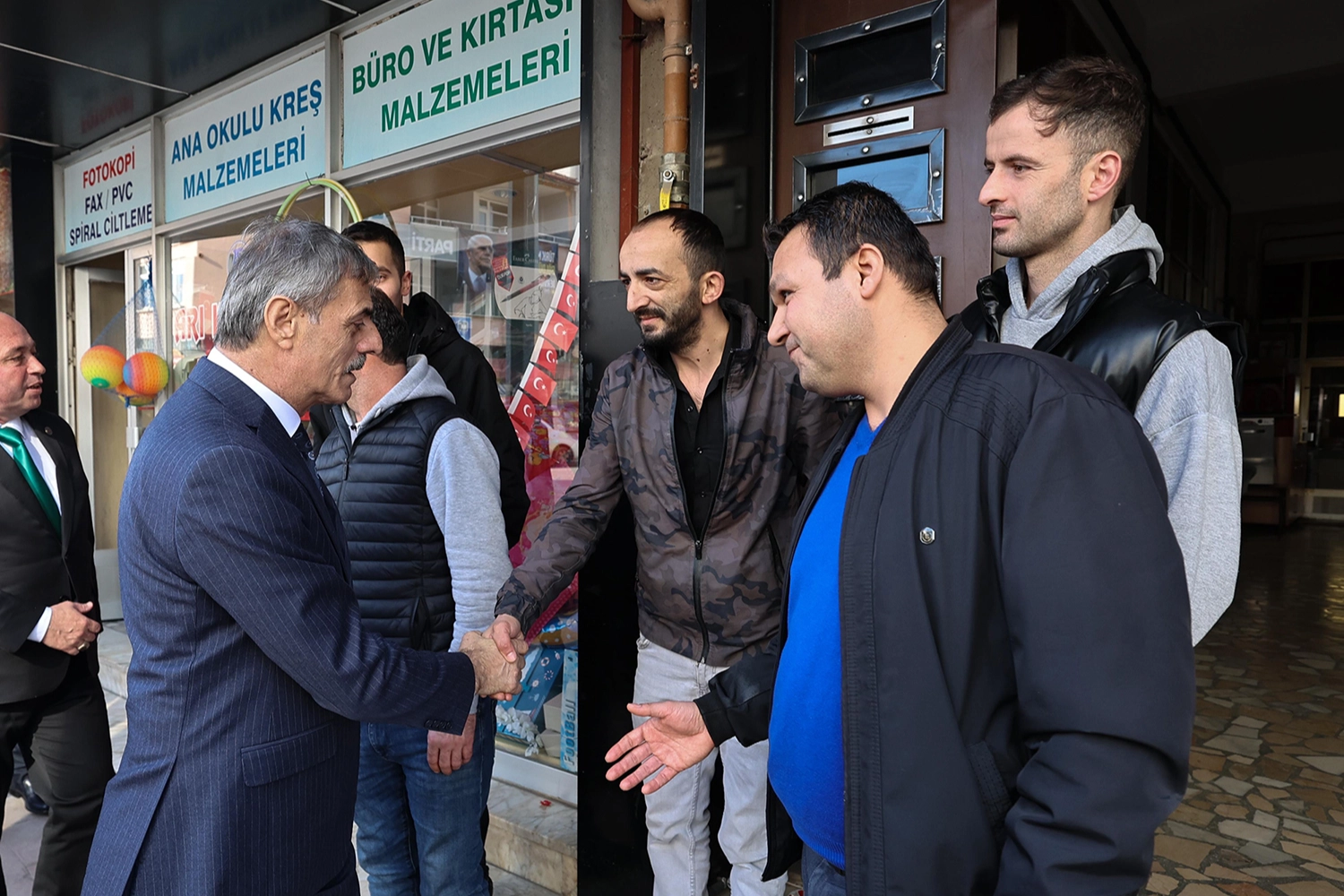 Sakarya’da Başkan Yusuf Alemdar Ferizli’yi ziyaret etti