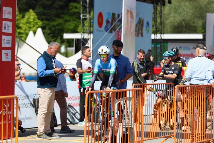 Sakarya'da pedallar döndü...