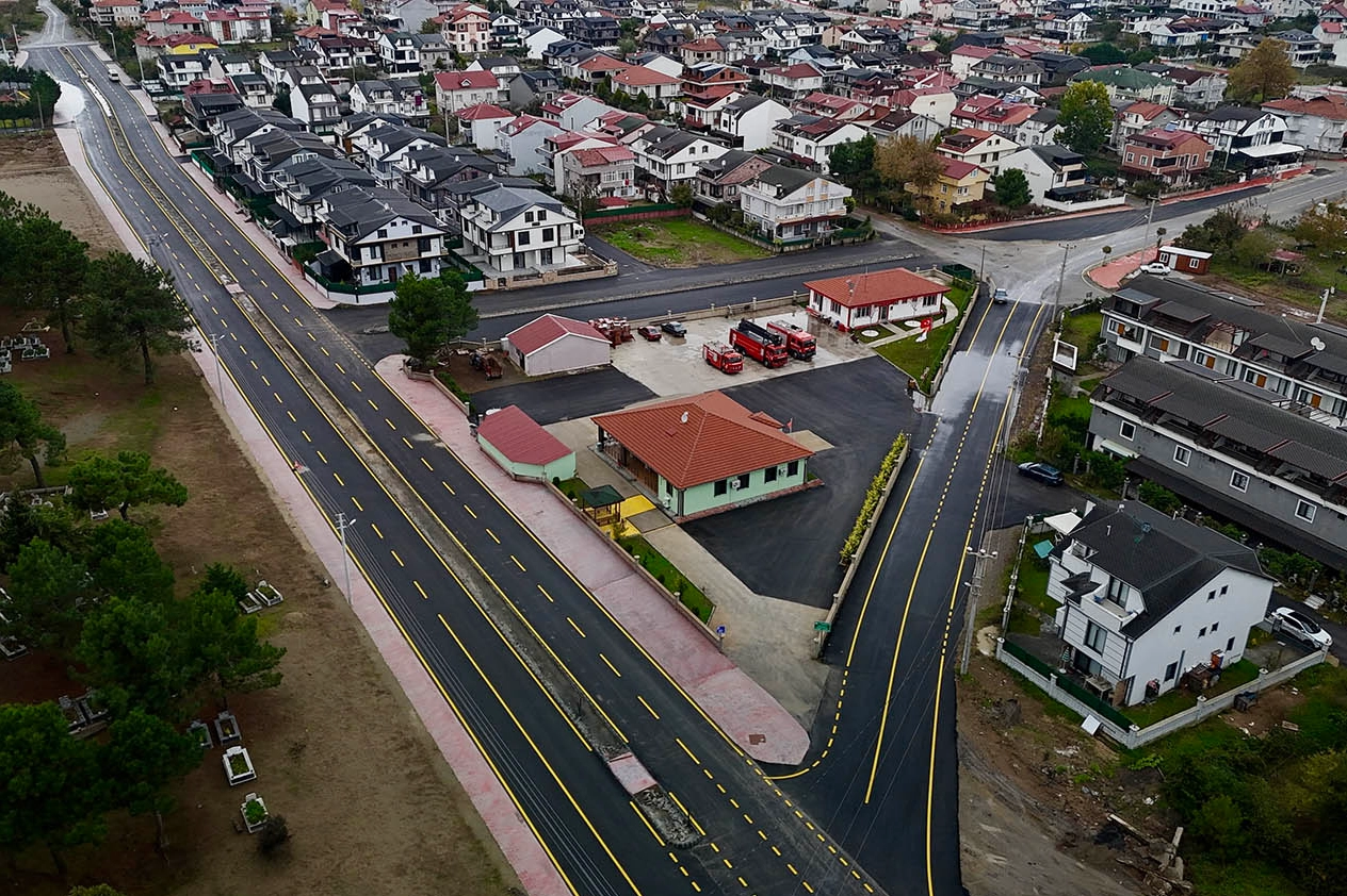 Sakarya Kocaalide o caddenin çehresini değiştirdi