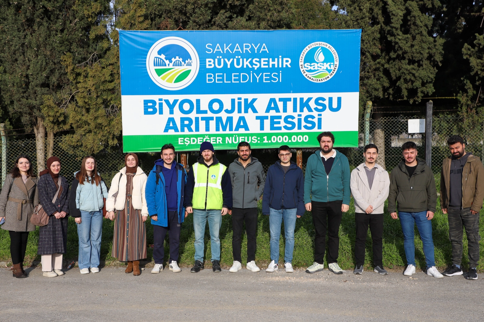 SASKİ arıtma tesisleri'ne Tıp Fakültesi'nden ziyaret