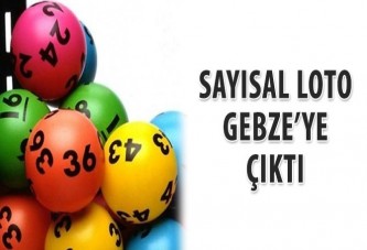 Sayısal Loto Gebze’ye çıktı