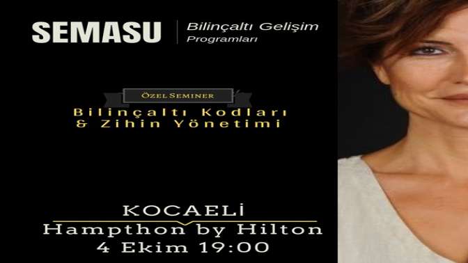 SEMASU Bilinçaltı Gelişim Programları Kocaelinde