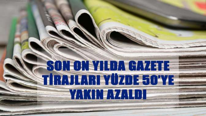 Son On Yılda Tirajlar Yüzde 50 Azaldı