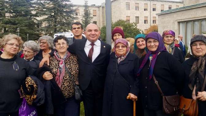 Tarhan,Kandıra Köylülerini TBMMde ağırladı