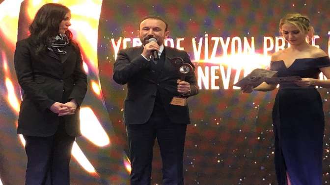 Tarih koridoruna yılın vizyon projesi ödülü