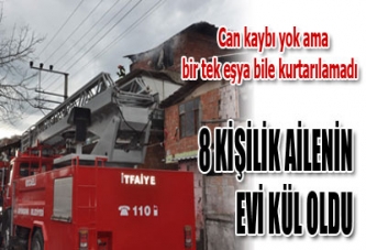 TAVŞANTEPE'DE YANGIN