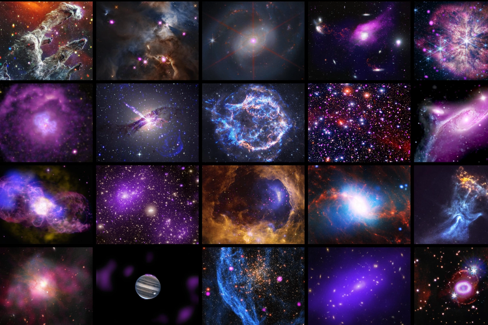 25. yıla özel uzaydan 25 yeni görüntü