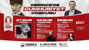 29 Ekim Cumhuriyet Bayramında Derince’de Cumhuriyete Yakışır Kutlamalar Olacak