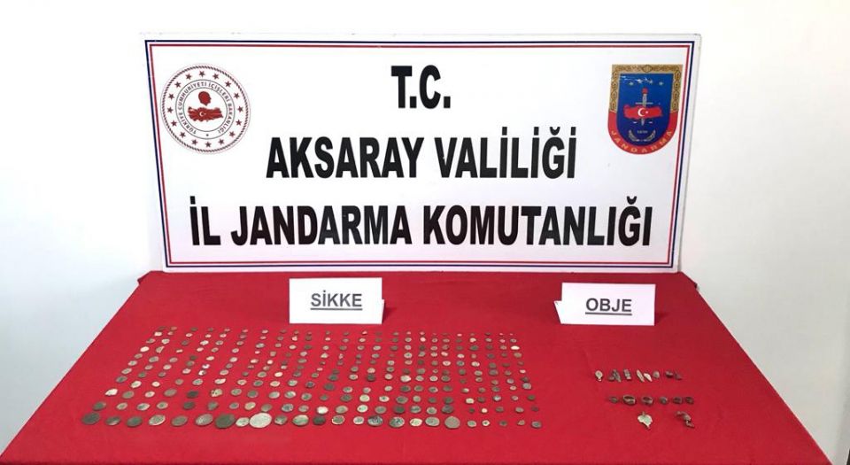 Aksaray'da define avcılarına Jandarma operasyonu