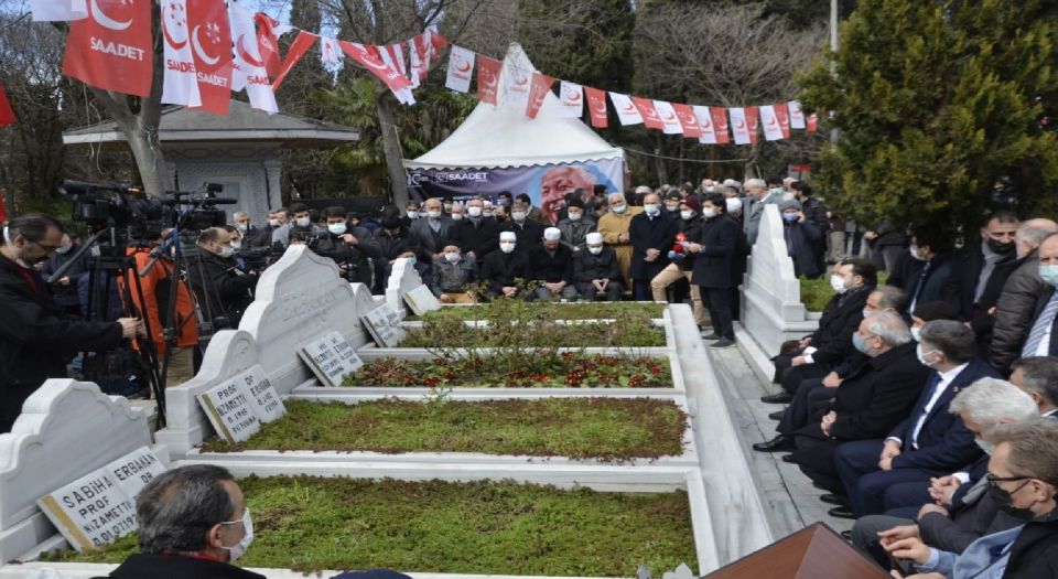 Erbakan rahmet ve minnetle anıldı