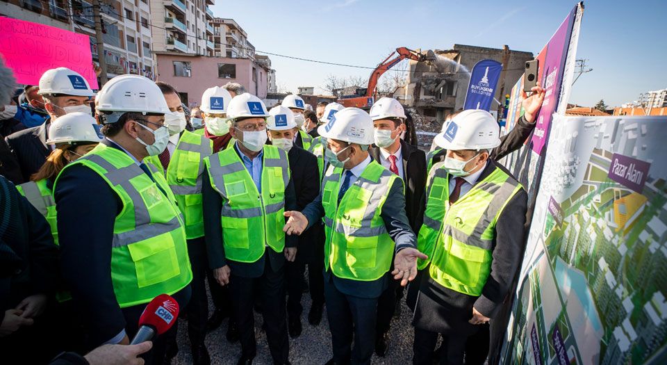 İzmir Örnekköy'de temel Kılıçdaroğlu'ndan