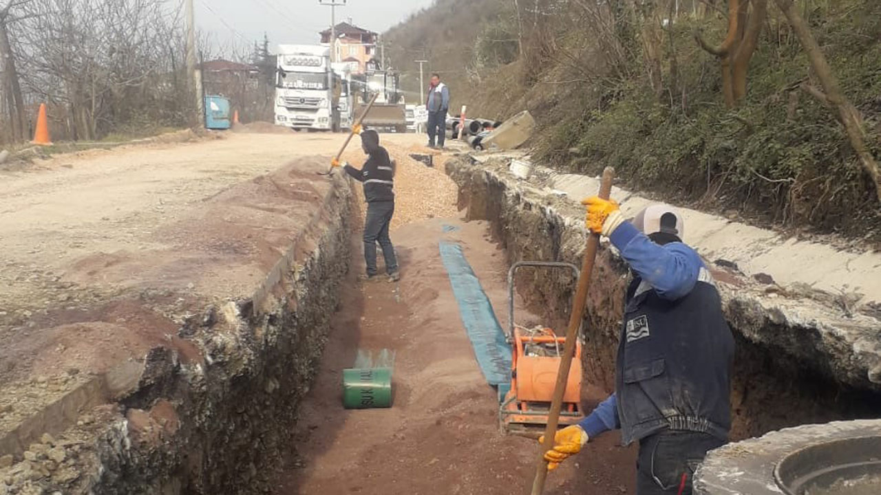 Kocaeli Gölcük'te kapsamlı altyapı çalışmalarına başladı