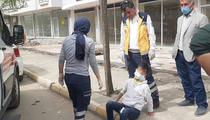 Adıyaman’da motosiklet devrildi: 2 yaralı