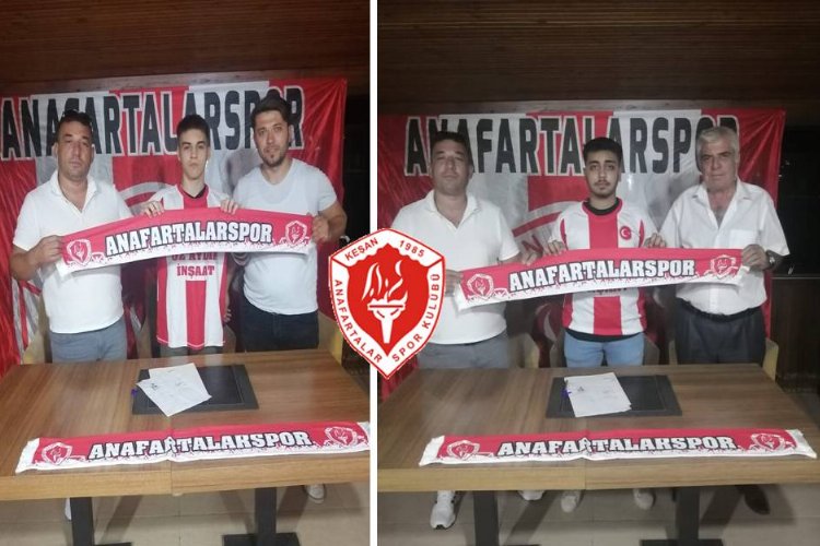 Anafartalarspor Deniz ve Görkem'le anlaştı